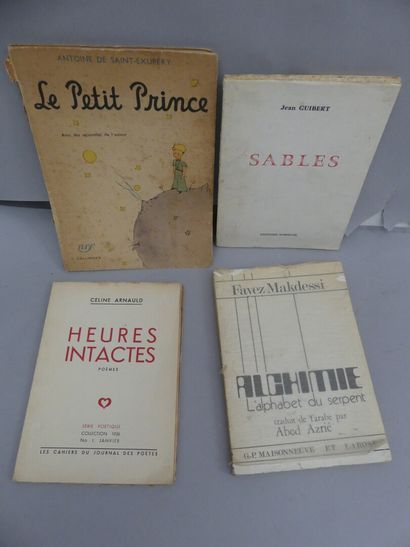 null Lot de 18 volumes divers :

Saint Exupéry : Le Petit Prince NRF Gallimard -...