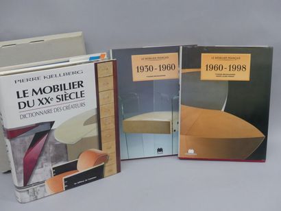 null MOBILIER XXe Lot de 3 volumes : 

Le mobilier du XXe / Pierre Kjellberg / Les...