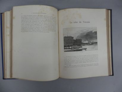 null Lot de 4 volumes : 

LOUBEAU Pierre de. La Méditerranée pittoresque. Paris,...