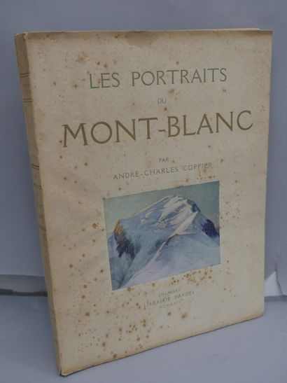 null COPPIER (André-Charles) Les Portraits du Mont-Blanc. Aquarelles, Pastels, Dessins...