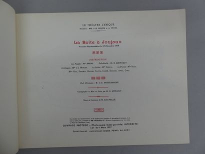 null Claude Debussy et André Hellé. La boite à joujoux. Ballet pour enfant. (réédition)

(2...