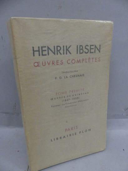 null Henrik 

IBSEN, OEuvres complètes. Paris, librairie Plon en 16 volumes