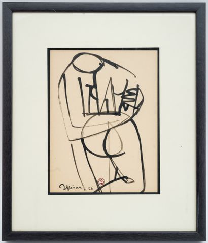 null Raymond ESPINASSE (1897-1985)

Les Amoureux, 1956

Encre, signature et cachet...