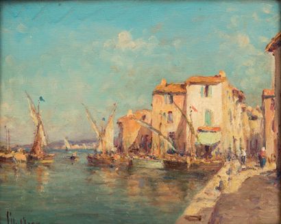 null Henry MALFROY (1895-1944)

Vues de ports méditerranéens

Paire d'huiles sur...