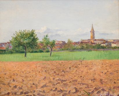 null Henri MARRE (1858-1927)

Village du Tarn et Garonne

Huile sur toile signée...