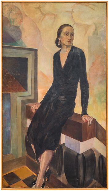 null ECOLE FRANCAISE vers 1930

Portrait de femme

Huile sur toile

180 x 101 cm