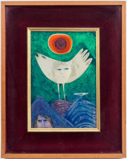 null Sami BRISS (1930)

Le chant de l'oiseau

Huile sur panneau 

33 x 23 cm

Au...