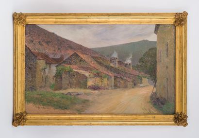 null Henri MARRE (1858-1927)

Ferme du Quercy

Huile sur toile signée en bas à gauche

64,5...