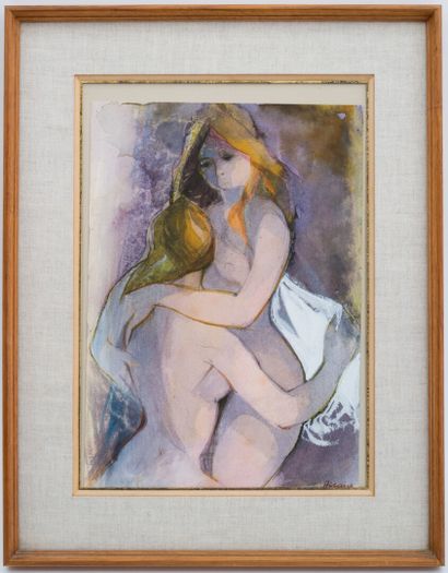 null Camille HILAIRE ( 1916-2004)

Nues féminins

Aquarelle signée en bas à droite

36...