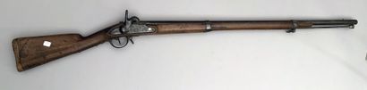 null Fusil modèle 1822 Tbis de la Manufacture Royale de Saint-Etienne transformé...