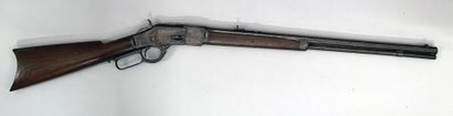 null Rifle Winchester 1873. Arme n°109925A fabrication 1882. calibre 32WCF canon...