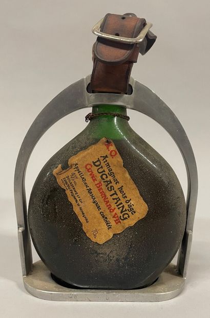 null 1 bottle ARMAGNAC "cuvée Bernard VII", Ducastaing (in stirrup)