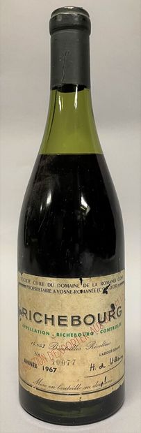 null 1 bottle RICHEBOURG, DRC 1967 (LB/MB, eta)