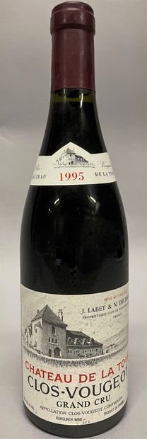 null 1 bottle CLOS VOUGEOT, Ch. de La Tour 1995
