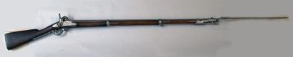 null Fusil du système 1822 Tbis issu de la Manufacture Royale de Mutzig. Forte enture...