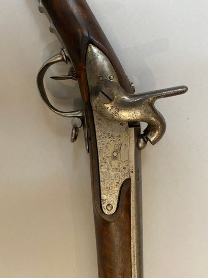 null Fusil du système 1822 Tbis issu de la Manufacture Royale de Mutzig. Forte enture...