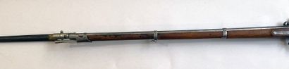 null Fusil 1822 Tbis d'infanterie. Platine marquée "V.G. STF". Canon marqué 17/8...