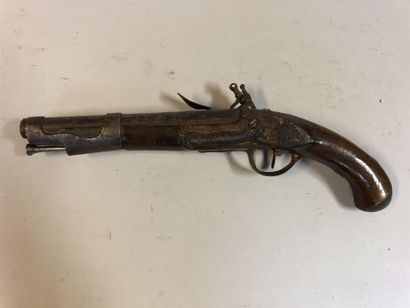 null 
Pistolet réglementaire de cavalerie française modèle 1763-66 version à corps...