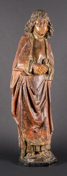 null Allemagne du Sud, XVe siècle

Saint Jean de calvaire en bois sculpté et polychromé,...
