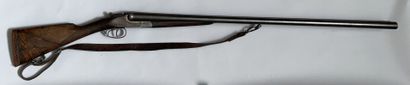 null Pretty juxtaposed rifle Anson system with counterplate. Marked on the key A....
