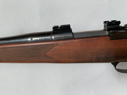 null Five-shot manual repeating rifle 222 Remington caliber Mauser system 98 Zastava-Serbia...