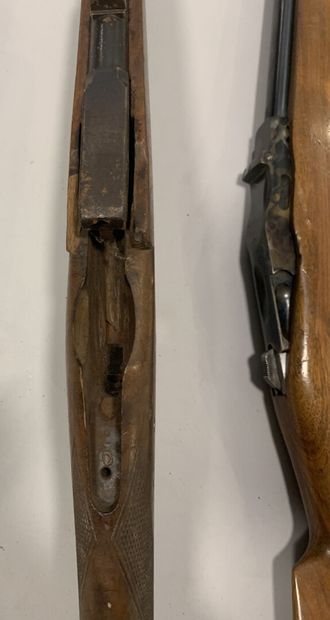 null Garden rifle system Warnant calibre 12 mm Flobert weapon number 3A21163L, carcass...
