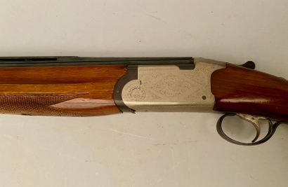null Spanish Zabala over-and-under rifle with ejector. Weapon n°8507. Mono-trigger,...