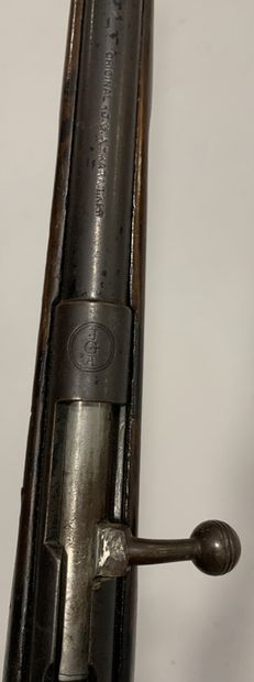 null Single shot garden rifle calibre 9 mm number 106692 German manufacture (J.G.A.),...