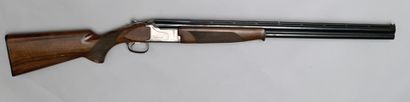 null Browning B325 grade 1 over-and-under rifle, weapon #42019NY. White polished...