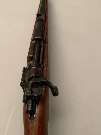 null Big hunting rifle system Mauser 98 resulting from the transformation hunting...