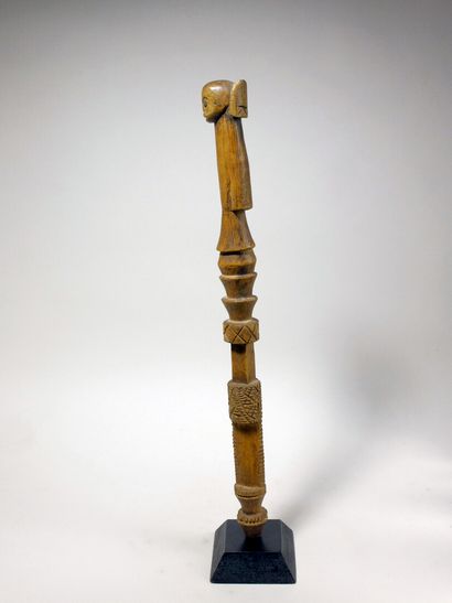 null Bâton Fang (Gabon)

Intéressant sceptre/baton surmonté d'un visage. Le bâton...