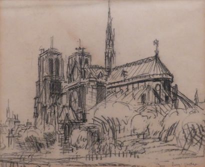 null Eugène VEDER (1876-1936)

Notre Dame de Paris

Dessin au fusain

15 x 19 cm