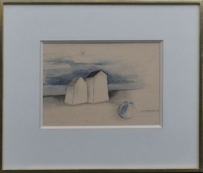 null Shoichi HASEGAWA (1929)

Cabanes de plage

Aquarelle signée en bas à droite...