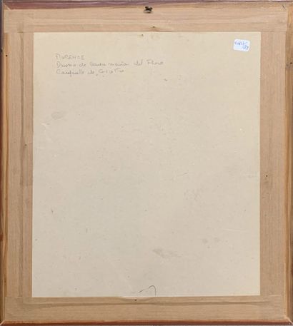 null Pierre LAPRADE (1875-1931)

Vue de Florence

Aquarelle signée en bas à droite

24...