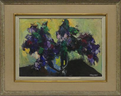 null Geneviève CHAPRONT (1909 - ?)

Bouquet de fleurs

Huile sur toile, signée en...