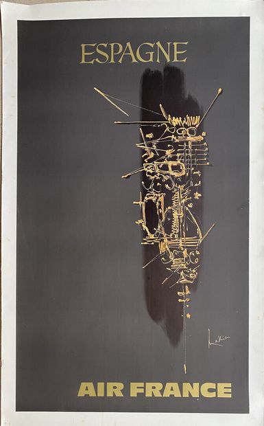 null Georges MATHIEU (1921-2012) pour AIR FRANCE

Espagne

Affiche imprimée par Courbet

100...