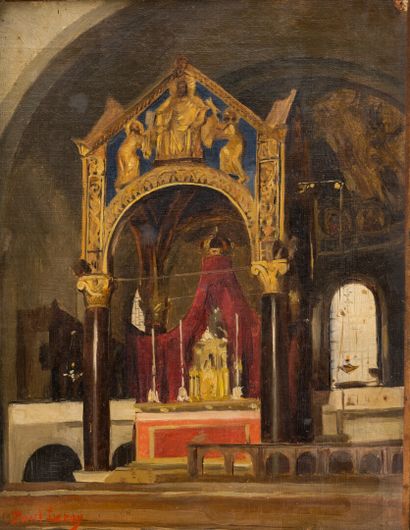 null Paul Alexandre A. LEROY (1860-1942)

Basilique Saint Ambroisie, Milan, 1882

Huile...