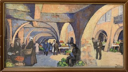 null 
Roger BRODERS (1883-1957)




Uzès, la place aux herbes (?)




Gouache sur...