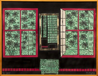 null Vincent BIOULES (1938)

Les quatre fenêtres

Suite de quatre lithographies

49,5...