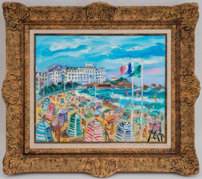 null Yvon GRAC (1945)

Biarritz

Huile sur toile signée en bas à droite

37 x 44...