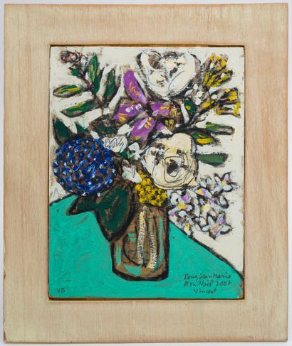 null Vincent BIOULES (1938)

Bouquet de fleurs

Huile sur contreplaqué, monogrammé...