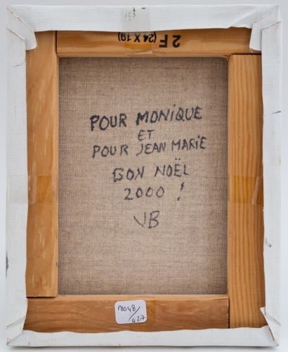 null Vincent BIOULES (1938)

Fenêtre

Huile sur toile, signée à gauche

24 x 19 cm.



(vendu...