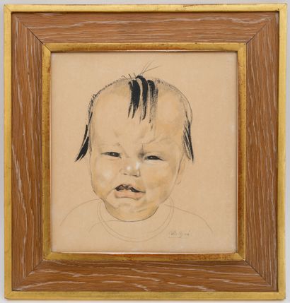 null Alix AYMÉ (1894-1989)

Portrait d'enfant pleurnichant

Crayons et encre sur...