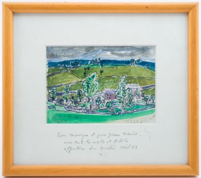 null Vincent BIOULES (1938)

Paysages

Ensemble de quatre aquarelles, monogrammées

La...