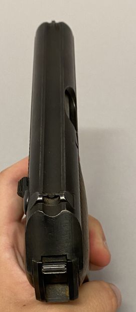 null Pistolet semi-automatique Mauser HSC calibre 7x65. Réception Waffen Amt (wA135)...
