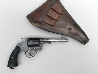 null Intéressant revolver espagnol Cordero calibre calibre 8mm/1892. Arme n°14723....