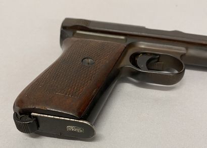 null Pistolet semi-automatique Mauser modèle 1910 calibre 7x65. Arme n°77625. Pistolet...
