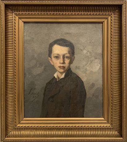 null Alexis Paul PACHOT D'ARZAC (1844-1906)

Portrait de jeune garçon

Huile sur...