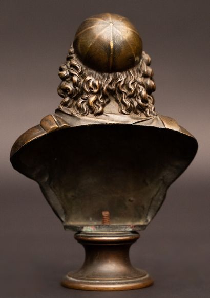 null Eocle Française du XIXe

Buste de cardinal

Bronze patiné

H: 15,6 cm.