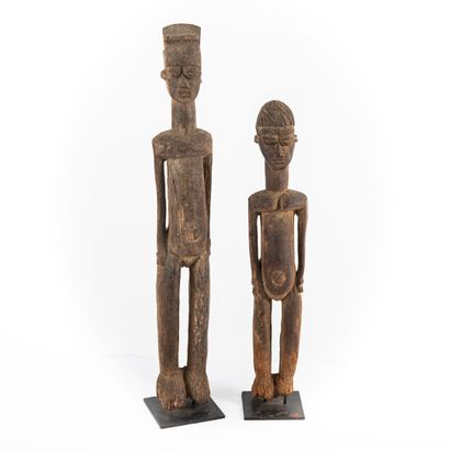 null LOBI - BURKINA FASO 

Beautiful and old couple of a recognized sculptor 

Nice...